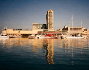 Trump Castle Hotel & Casino and The Frank S. Farley State Marina Atlantic City, NJ