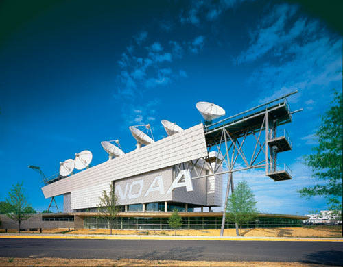 National Oceanic and Atmospheric Administration Satellite Operations Facility, Suitland, MD